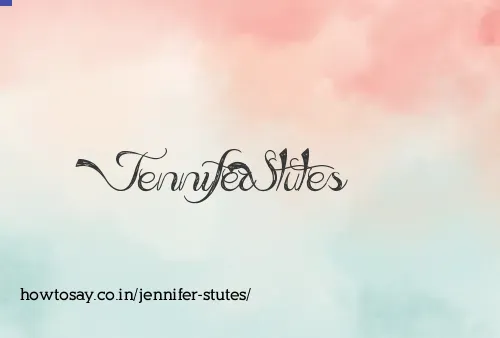 Jennifer Stutes