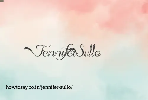 Jennifer Sullo