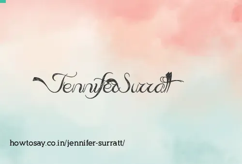 Jennifer Surratt