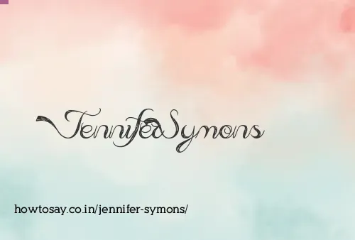 Jennifer Symons