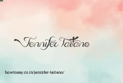 Jennifer Taitano