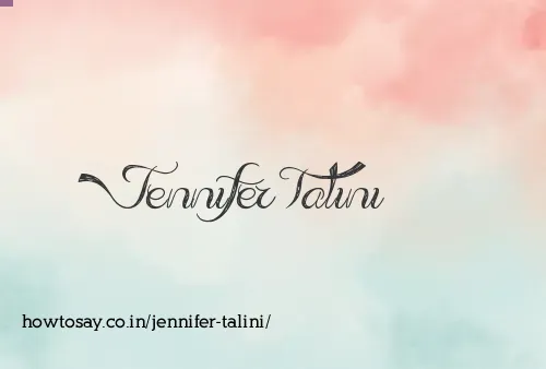 Jennifer Talini
