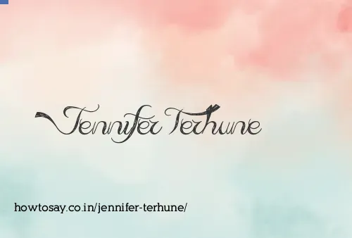 Jennifer Terhune