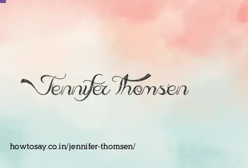 Jennifer Thomsen