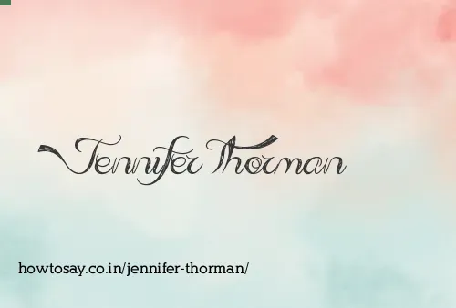 Jennifer Thorman
