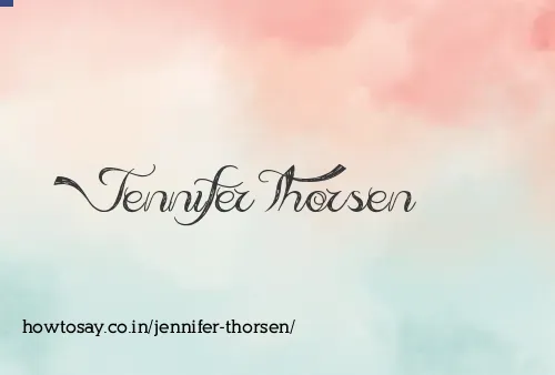 Jennifer Thorsen