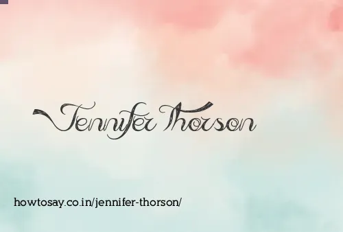 Jennifer Thorson