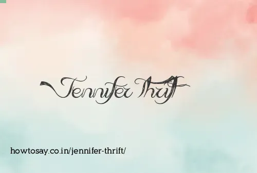Jennifer Thrift