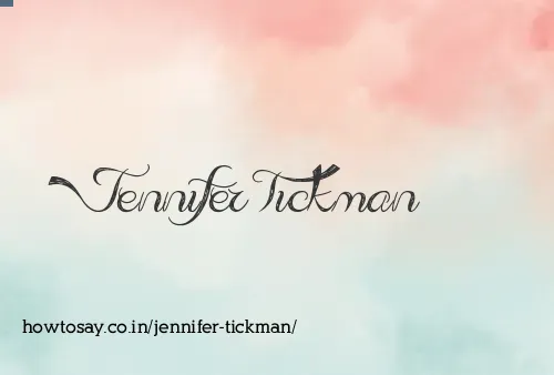 Jennifer Tickman