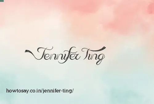 Jennifer Ting