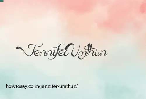 Jennifer Umthun