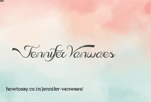 Jennifer Vanwaes