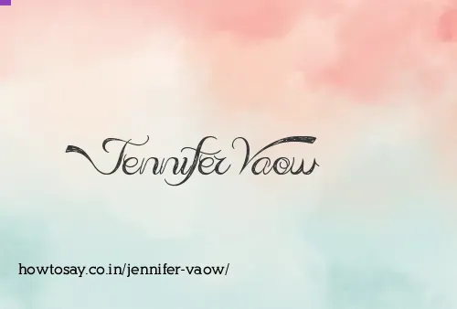 Jennifer Vaow