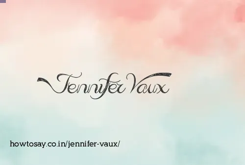 Jennifer Vaux