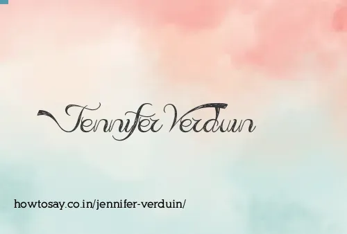 Jennifer Verduin