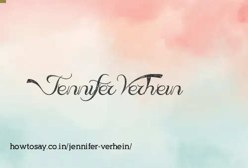 Jennifer Verhein