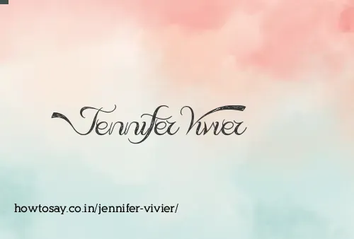 Jennifer Vivier
