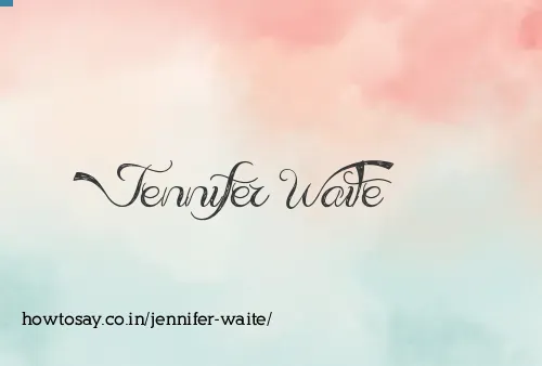 Jennifer Waite