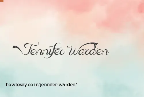 Jennifer Warden