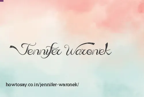 Jennifer Waronek