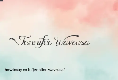 Jennifer Wavrusa