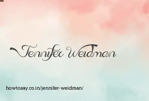 Jennifer Weidman