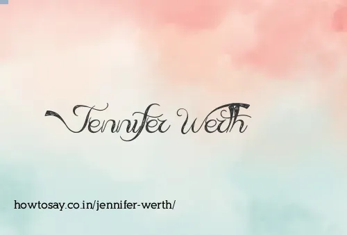 Jennifer Werth