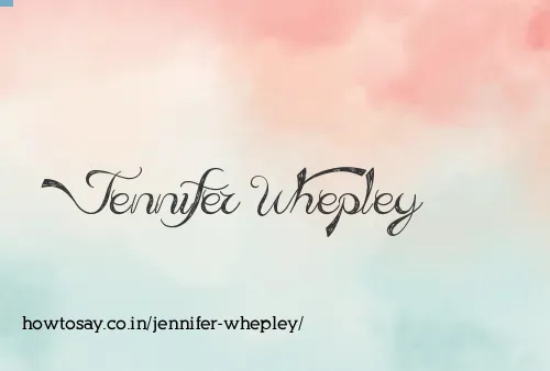 Jennifer Whepley