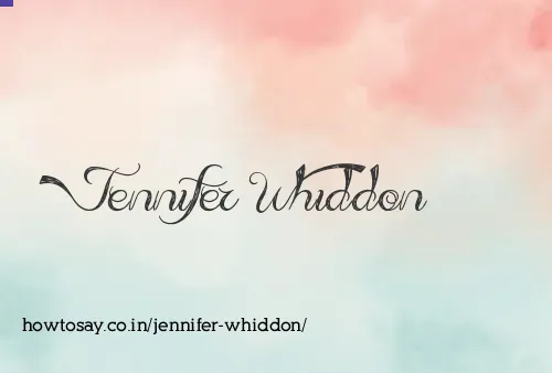 Jennifer Whiddon