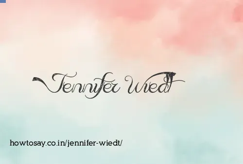 Jennifer Wiedt
