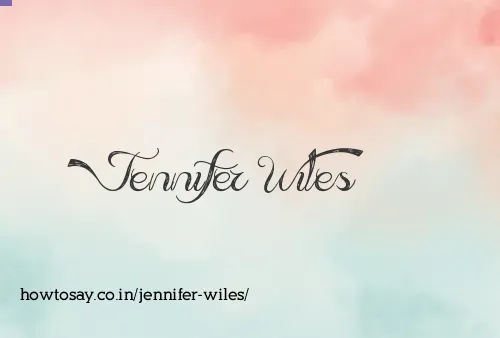Jennifer Wiles