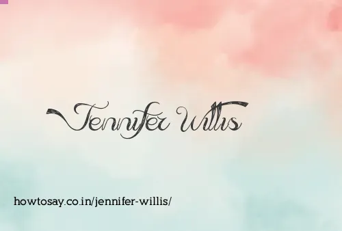 Jennifer Willis