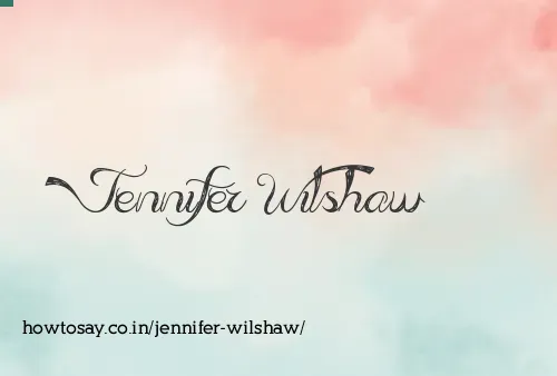 Jennifer Wilshaw