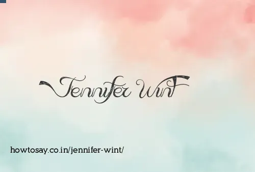 Jennifer Wint