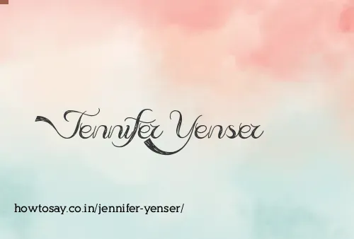 Jennifer Yenser