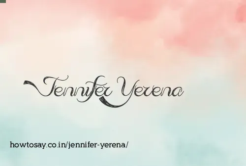 Jennifer Yerena