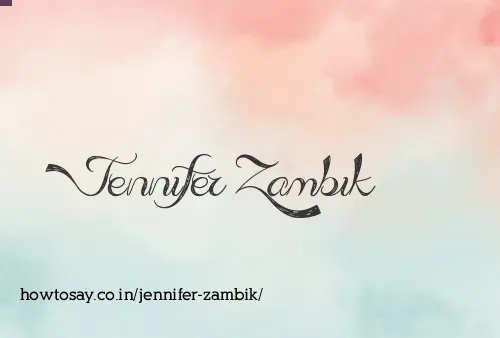 Jennifer Zambik