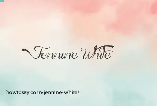 Jennine White