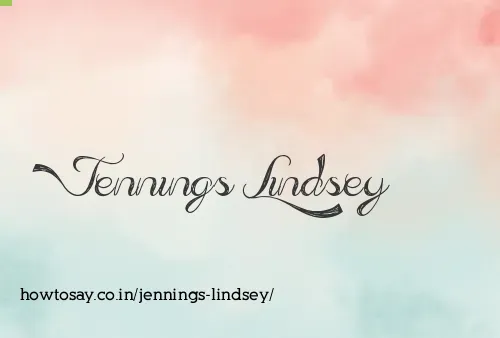 Jennings Lindsey