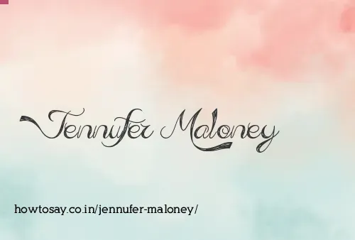 Jennufer Maloney