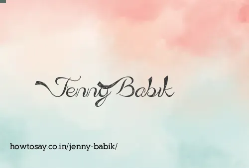 Jenny Babik