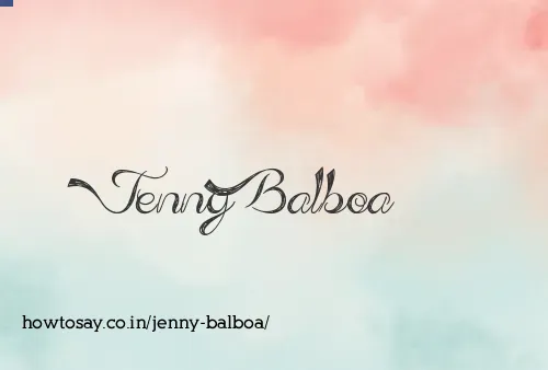 Jenny Balboa