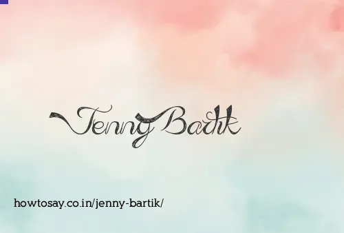 Jenny Bartik