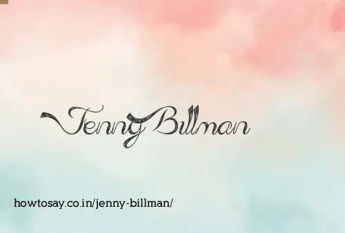 Jenny Billman