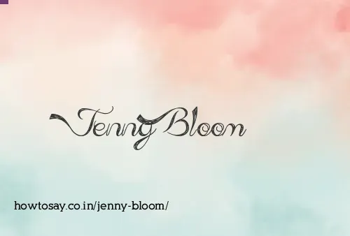 Jenny Bloom