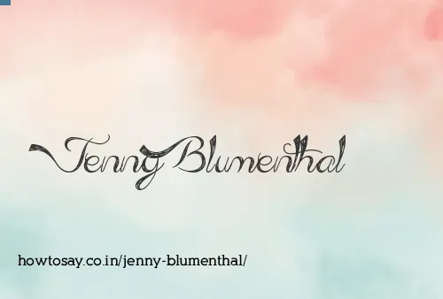 Jenny Blumenthal