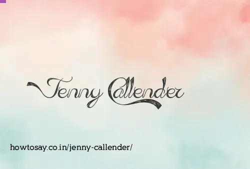 Jenny Callender