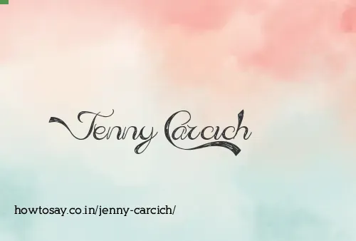 Jenny Carcich