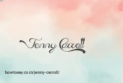 Jenny Carroll
