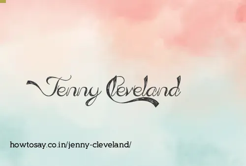 Jenny Cleveland